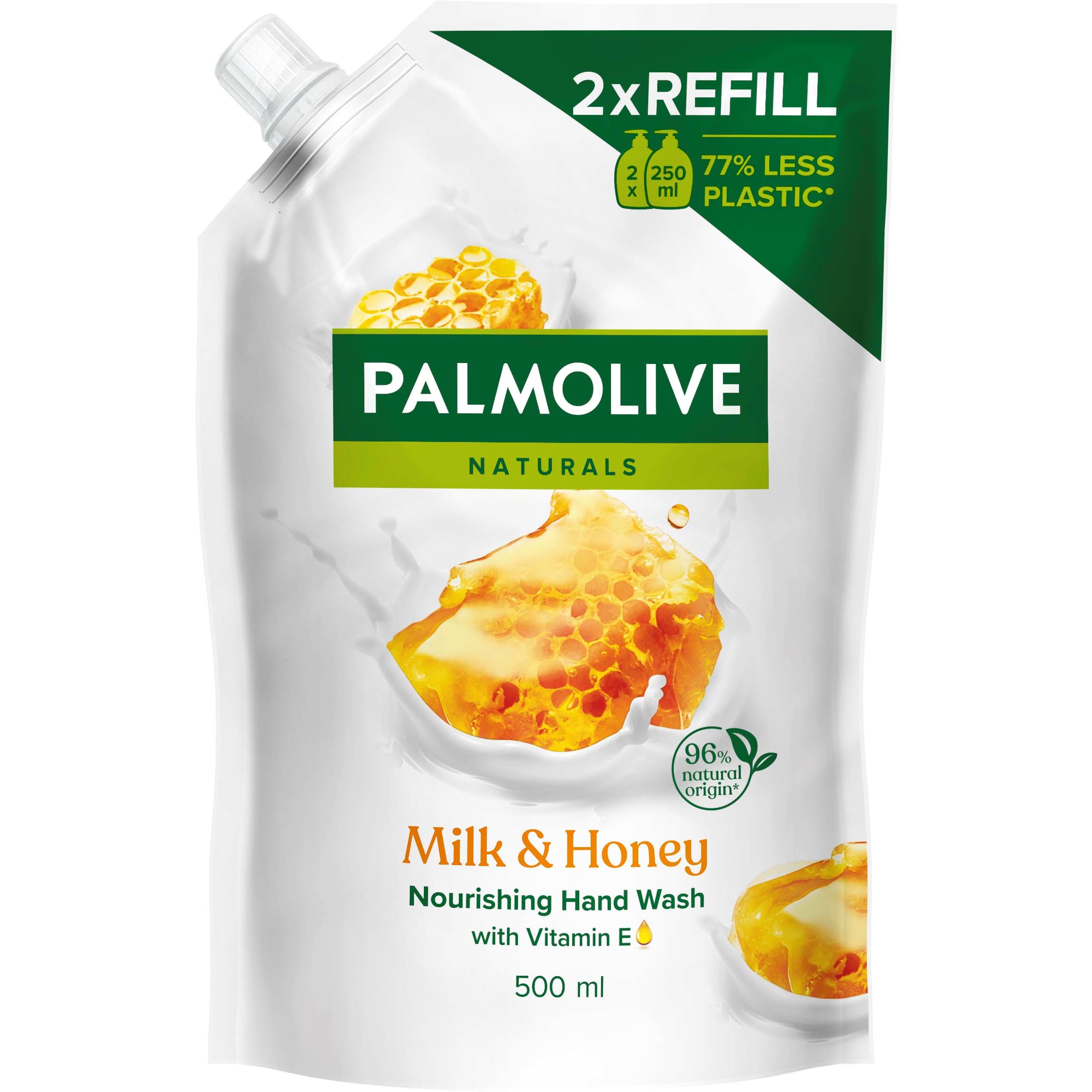 Palmolive MILK AND HONEY, Hænder, Flydende sæbe, Spand, Honning, 500 ml