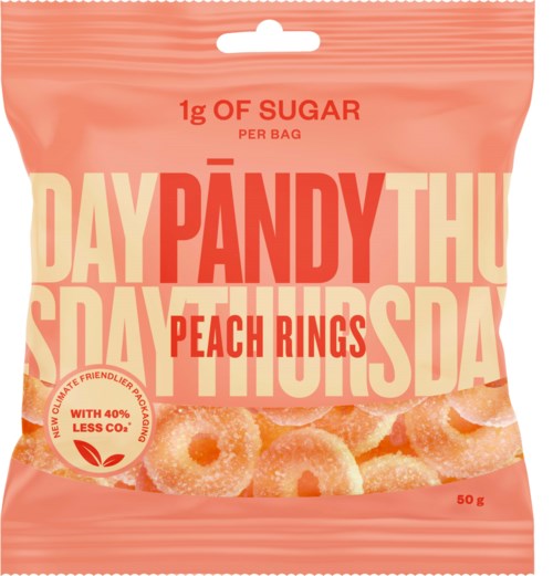 Pändy Candy Peach Rings 50 g
