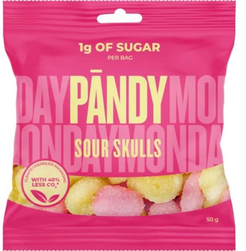 Pändy Sour Skulls 50 st
