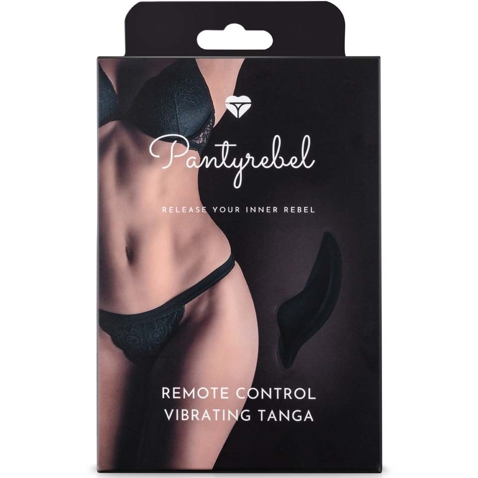 Pantyrebel Vibrating Tanga Black