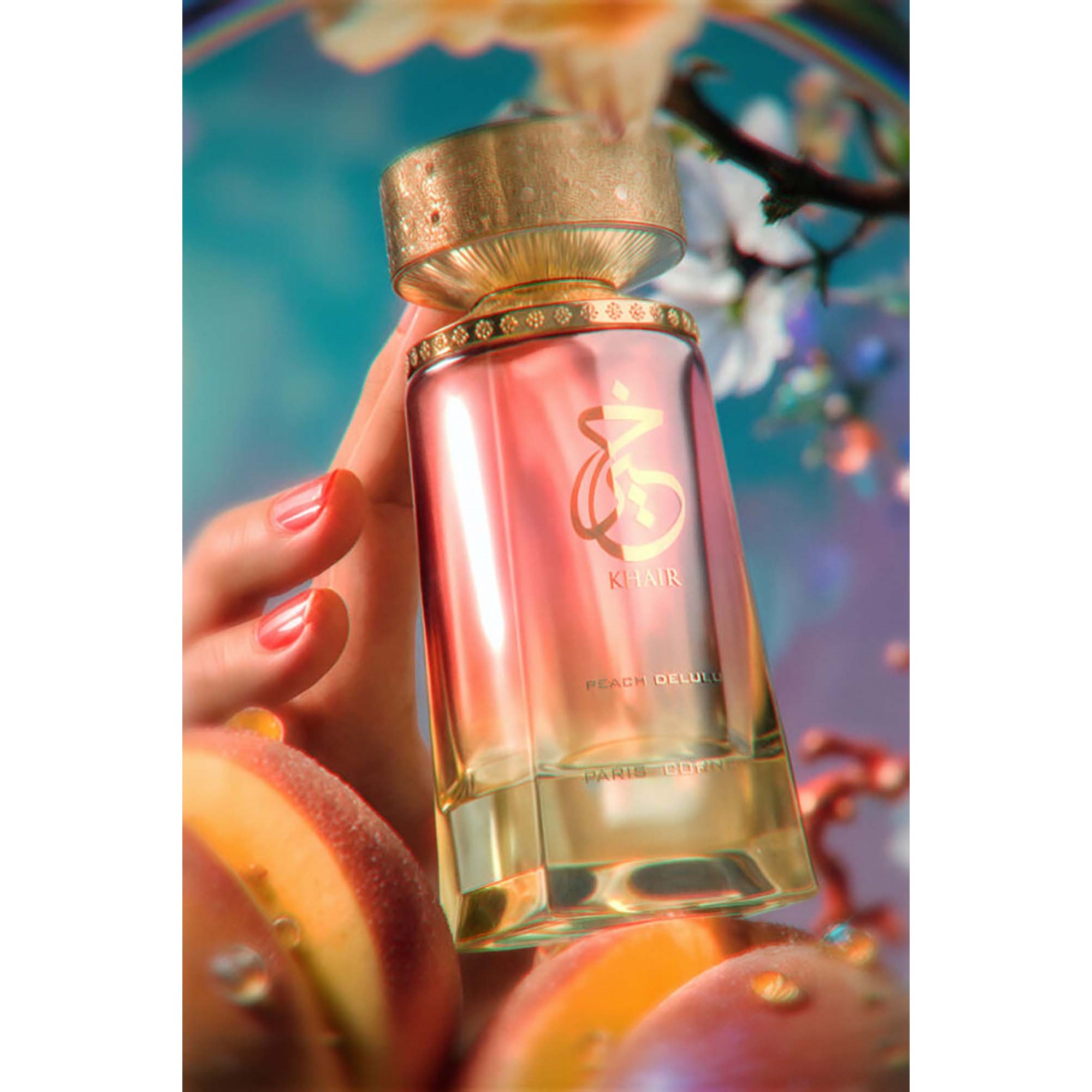 Paris Corner Khair Peach Delulu Eau de Parfum 100 ml (obrázok 3)