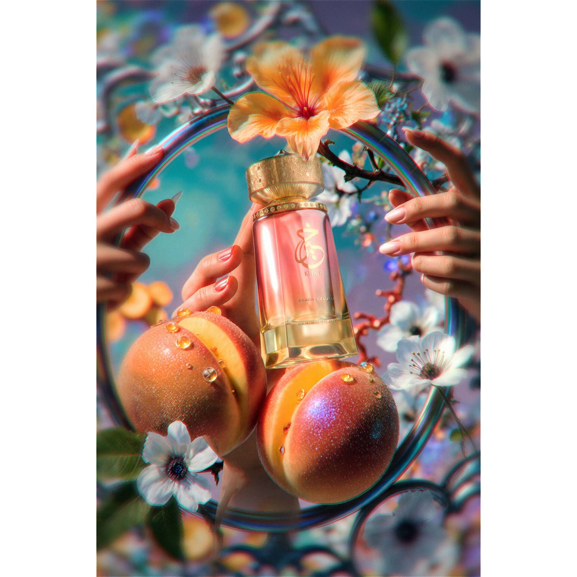 Paris Corner Khair Peach Delulu Eau de Parfum 100 ml (obrázok 5)