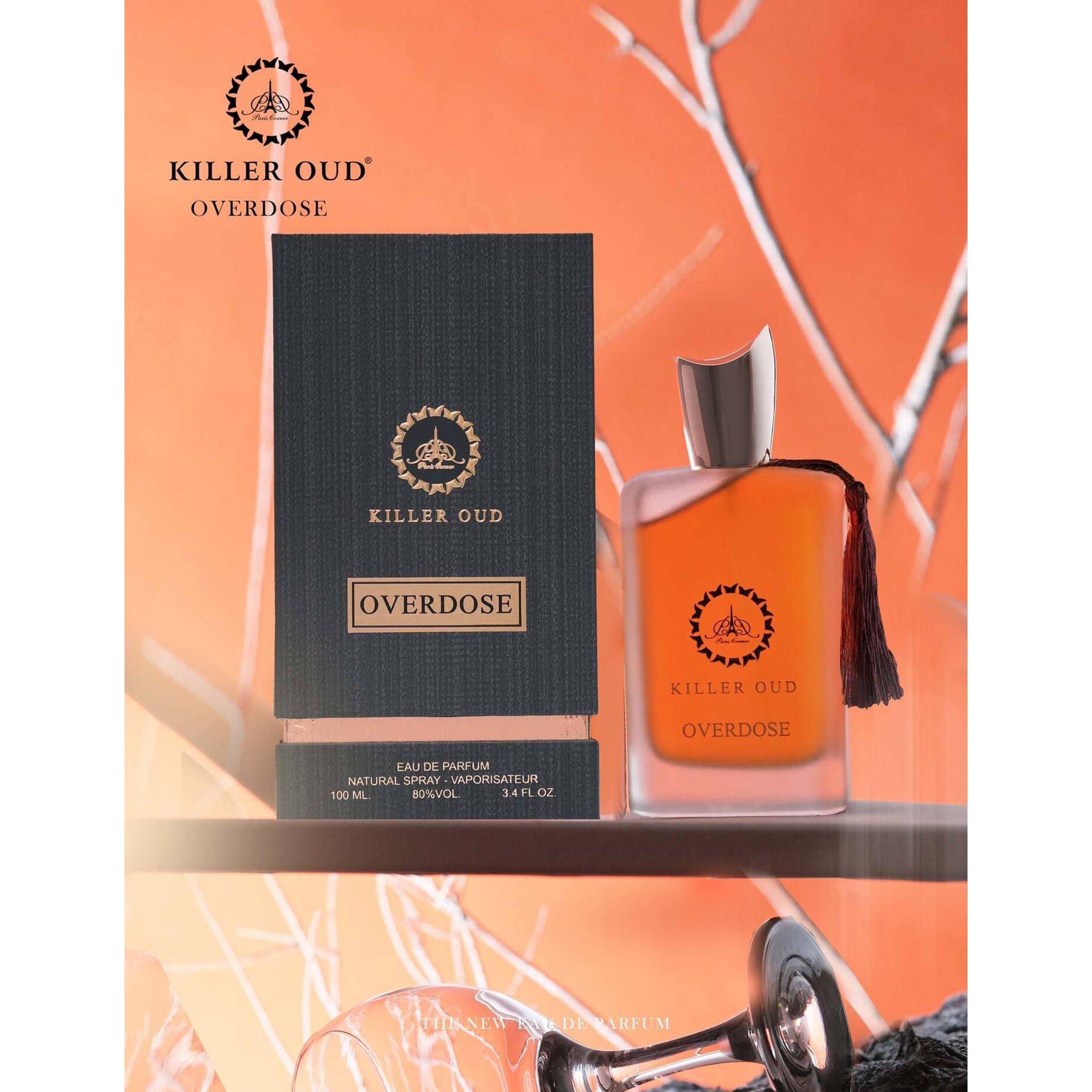 Paris Corner Overdose Killer Oud Eau de Parfum 100 ml (obrázok 2)