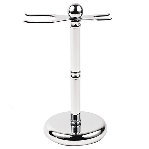 Läs mer om Parker Shaving Deluxe Chrome 2 Prong Shave Stand