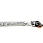 Parker Shaving Parker CHRFUS Fusion Compatible Deluxe Chrome Razor (obrázok 3)