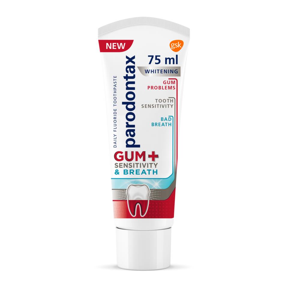 Parodontax Gum+ Sensitivity & Breath Whitening 75 ml