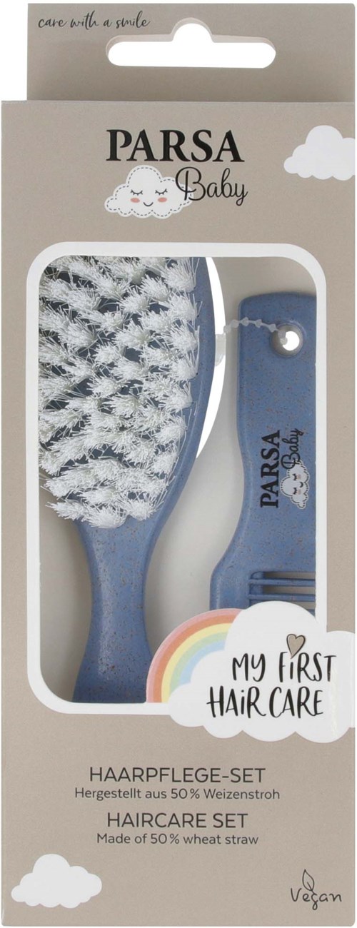 Parsa Beauty Baby My First Hair Care Set In Vegan Bioplastic Pink