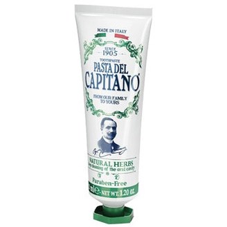 Läs mer om Pasta del Capitano 1905 Natural Herbs Travel Size Toothpaste 25 ml