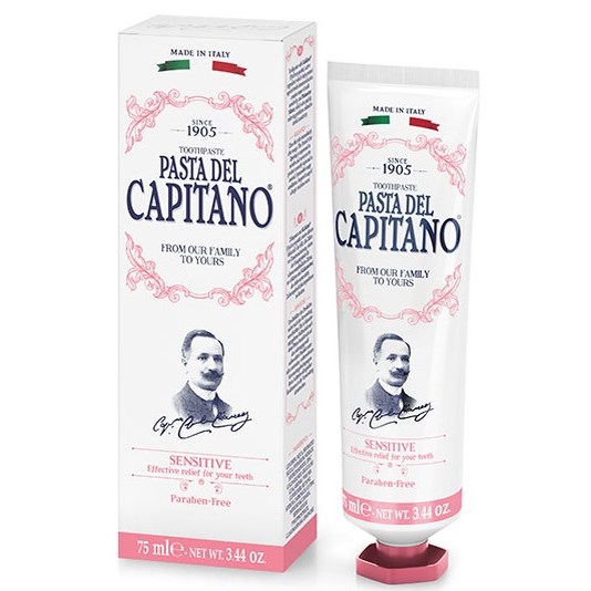 Läs mer om Pasta del Capitano 1905 Sensitive Toothpaste 75 ml