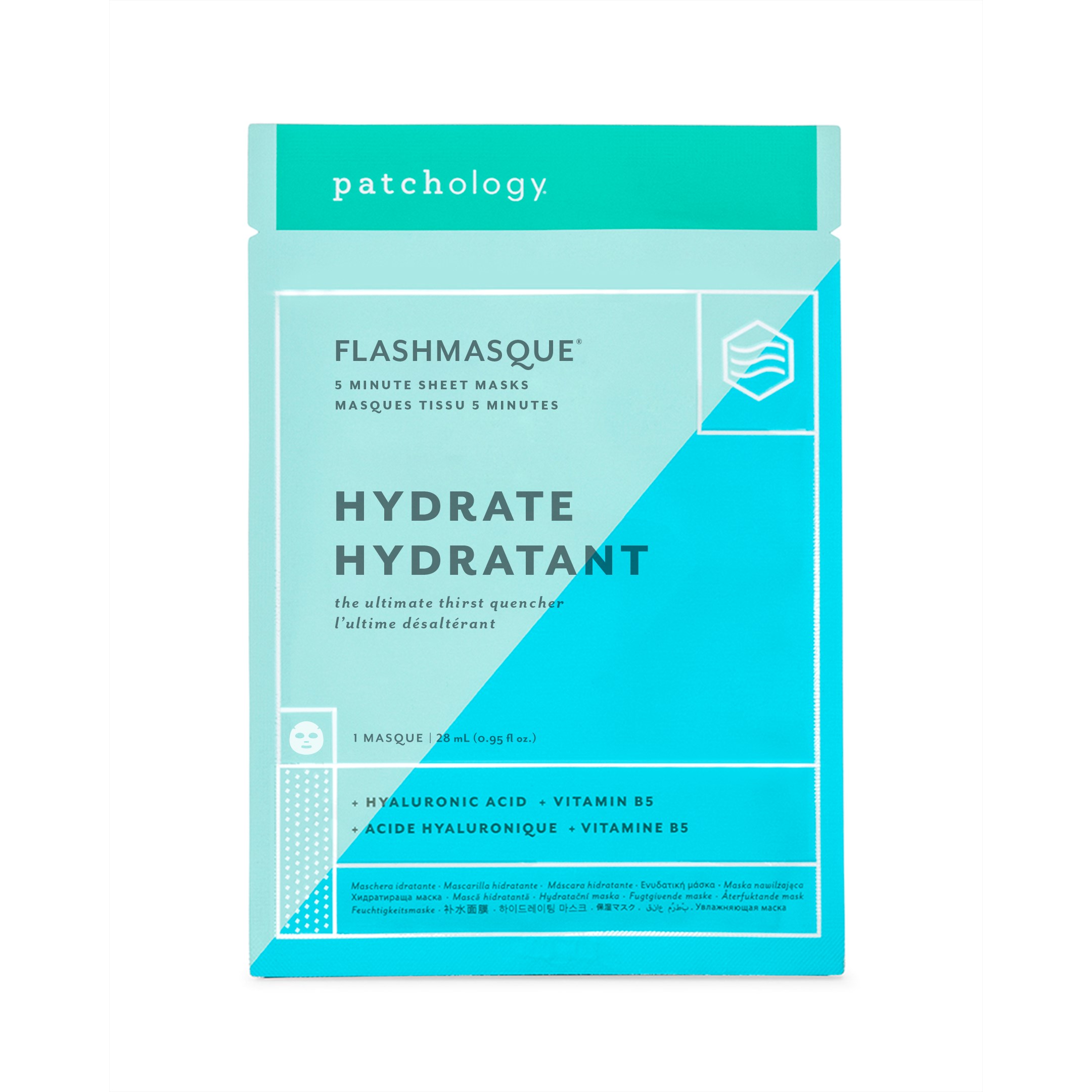 Läs mer om Patchology FlashMasque Hydrate Sheet Mask 4 pack