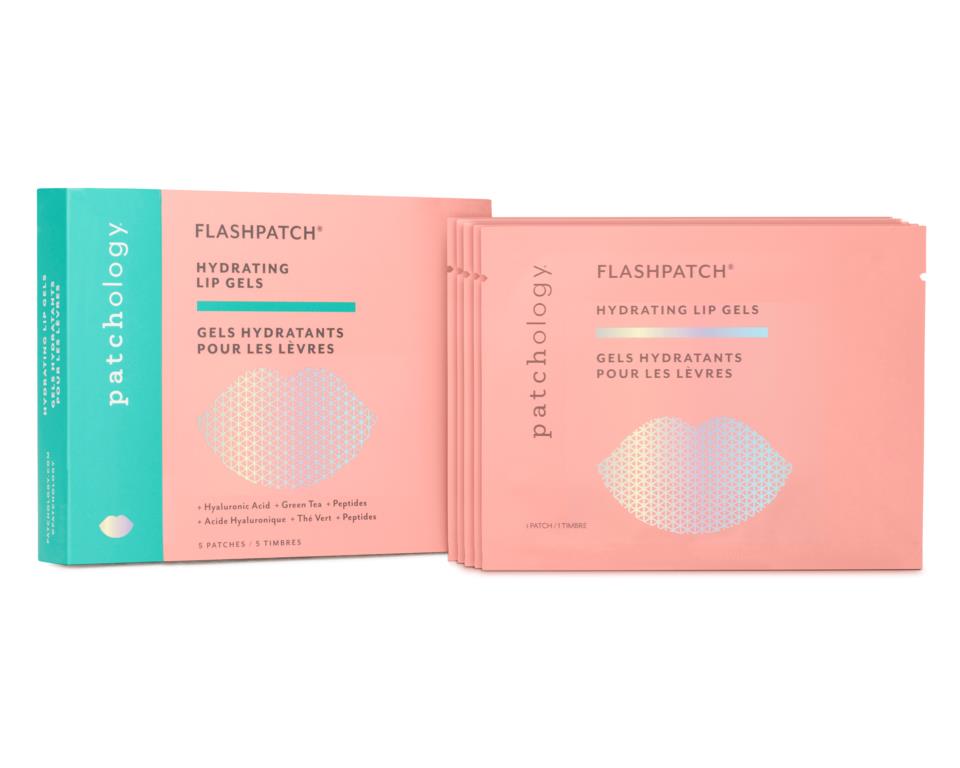 Patchology FlashPatch Hydrating Lip Gels 5 Pairs/Box