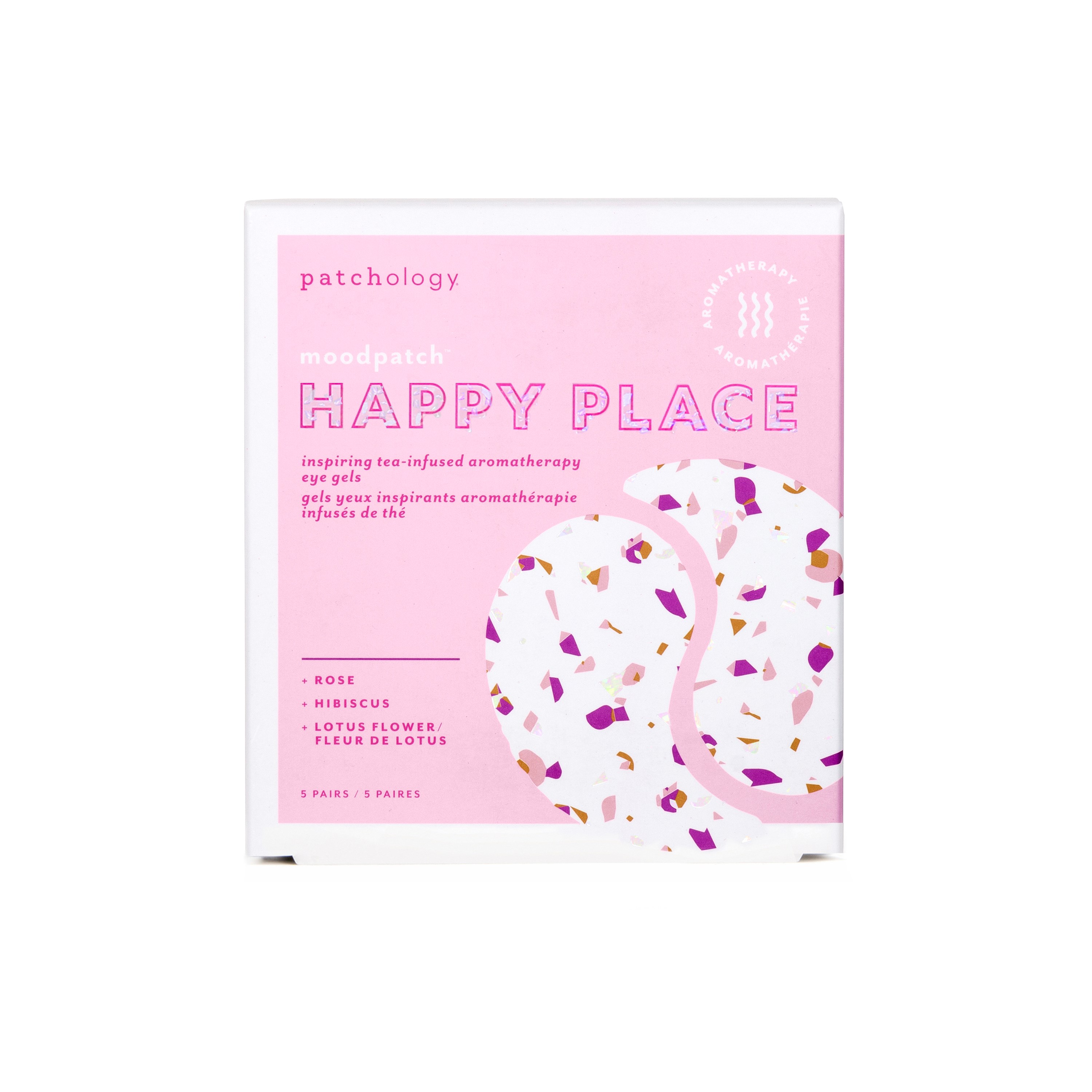 Läs mer om Patchology Moodpatch Happy Place Eye Gels 5 Pairs/Box