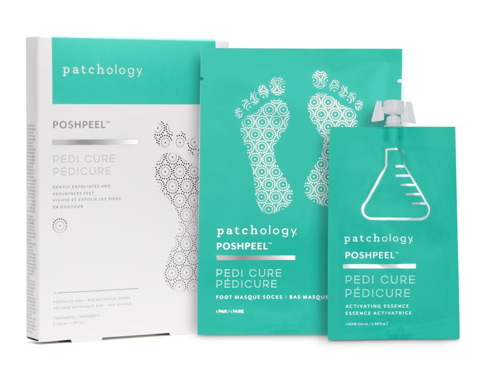 Patchology PoshPeel PediCure 1 Treatment/Box