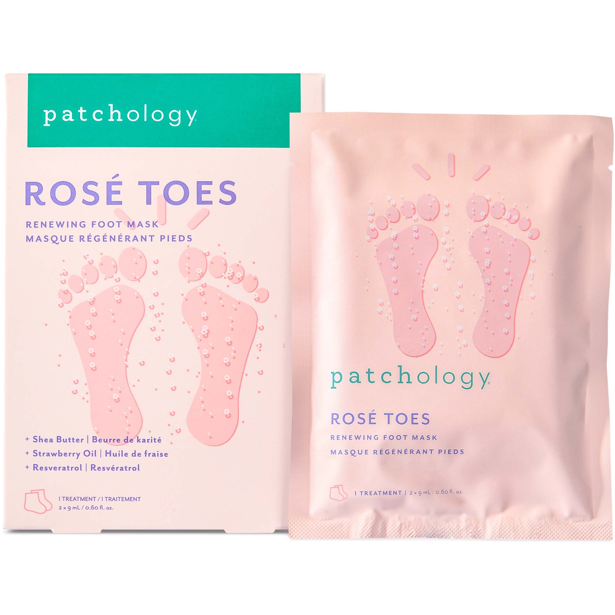 Läs mer om Patchology Rosé Toes Renewing Foot Mask