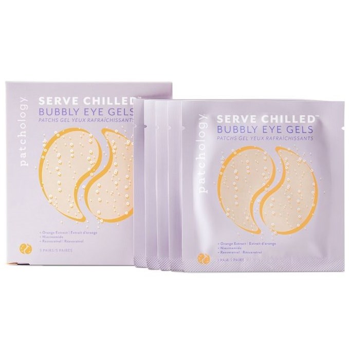 Läs mer om Patchology Serve Chilled Bubbly Eye Gels - 5 Pairs/Box 68 ml