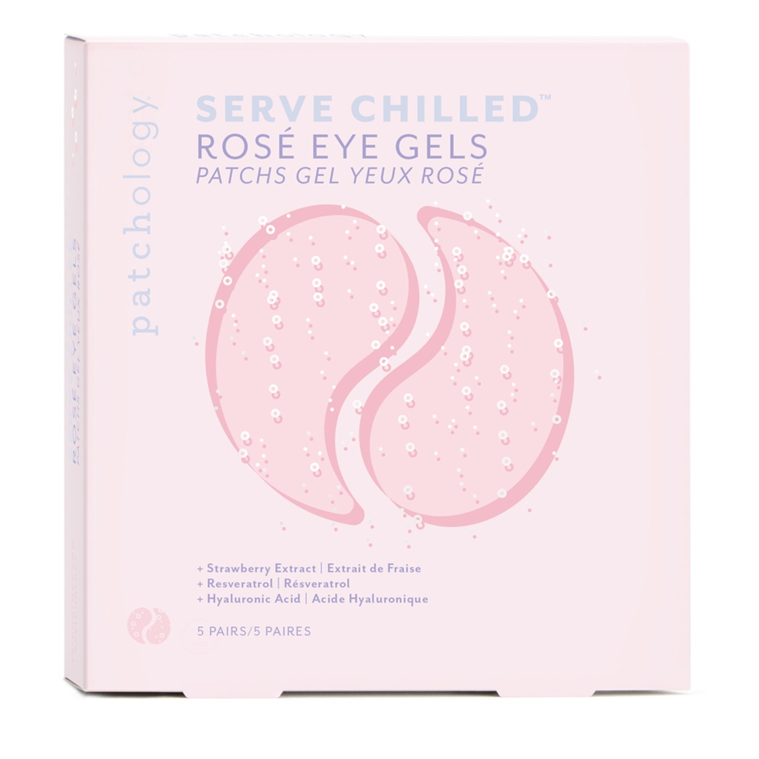 Läs mer om Patchology Served Chilled Rosé Eye Gels 5 Pairs