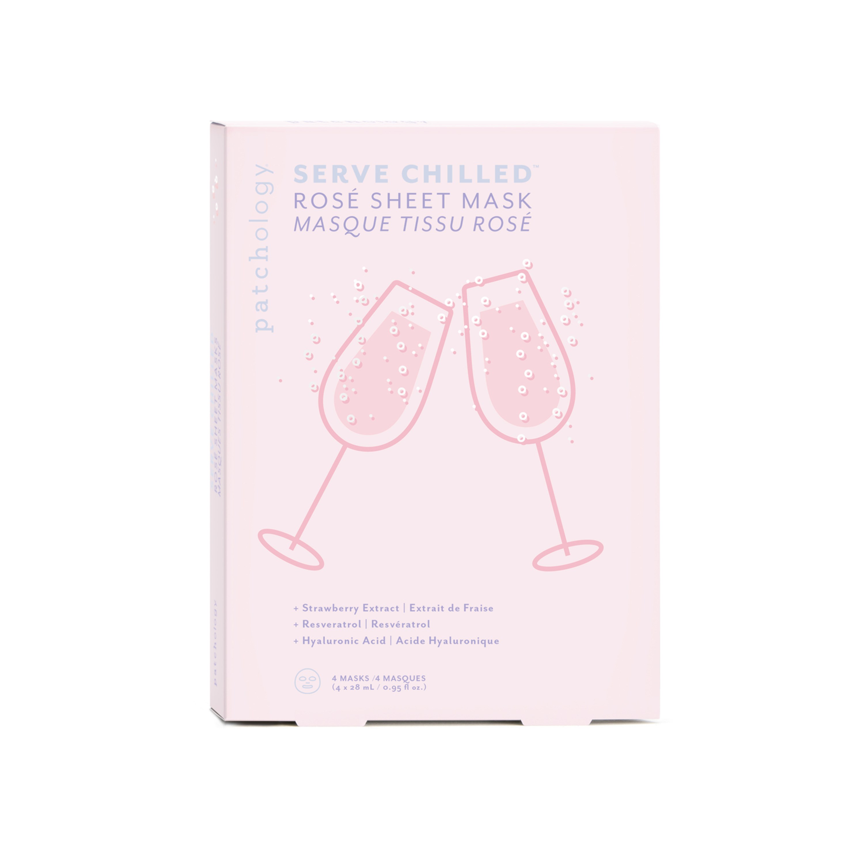 Läs mer om Patchology Served Chilled Rosé Sheet Mask 4-pack