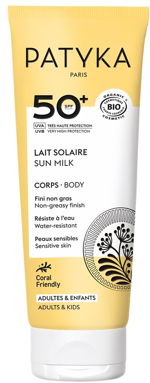 Patyka Body Sun Milk SPF50+ 100 ml