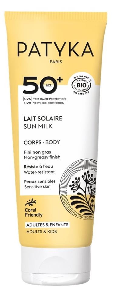 Patyka Body Sun Milk SPF50 100 ml