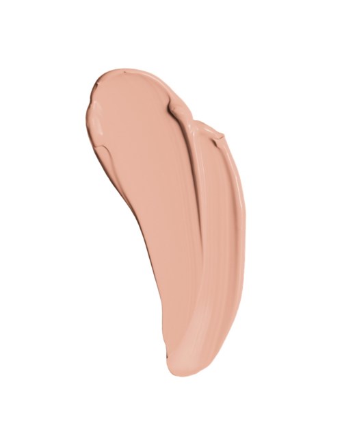 En beige färg på en vit bakgrund.