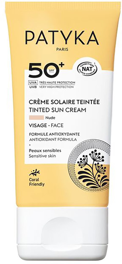 Patyka Tinted Face Sun Cream SPF50+ Nude