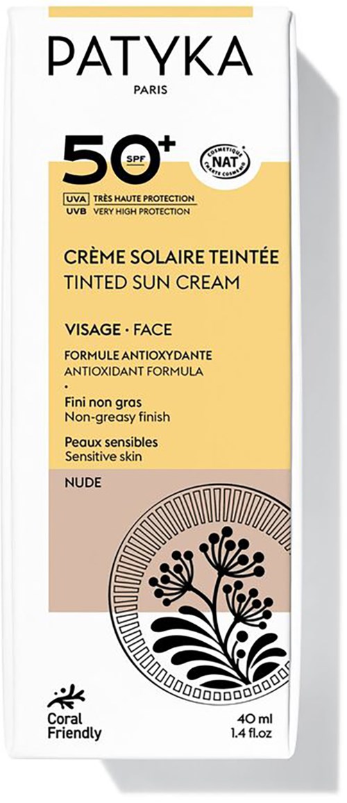 Patyka Tinted Face Sun Cream SPF50+ Nude