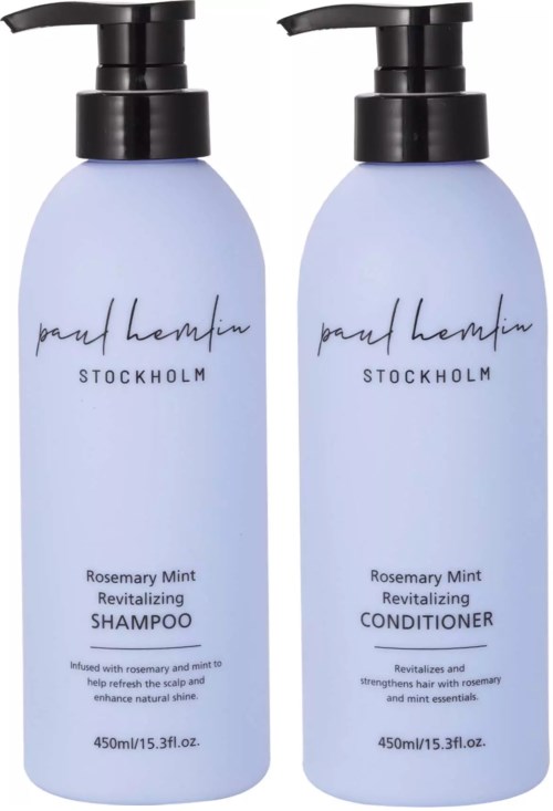 Paul Hemlin Stockholm Rosemary Mint Revitalizing Bundle Shampoo 450 ml & Conditioner 450 ml