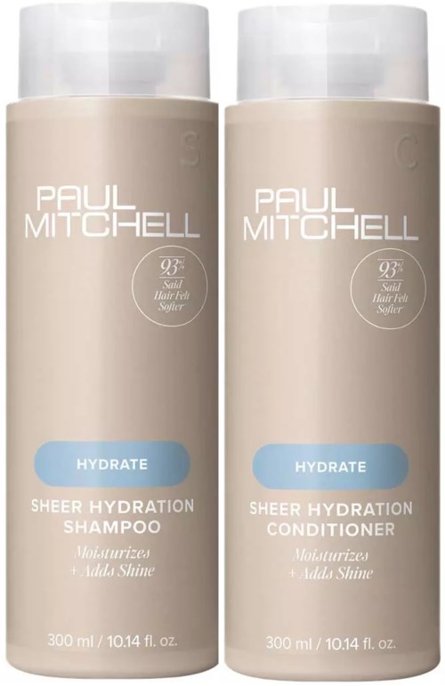 Paul Mitchell Hydrate Bundle Sheer Hydration Shampoo 300 ml & Conditioner 300 ml