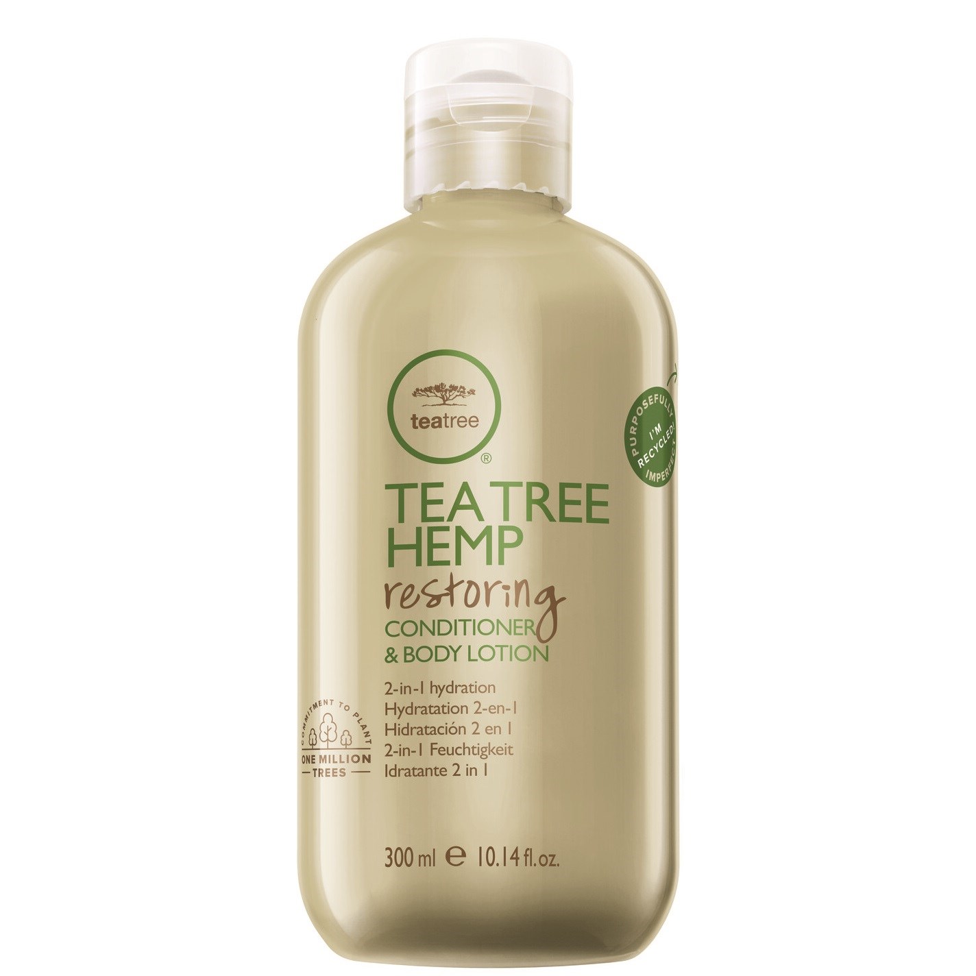 Läs mer om Paul Mitchell Tea Tree Hemp Restoring Conditioner & Body Lotion 300 ml