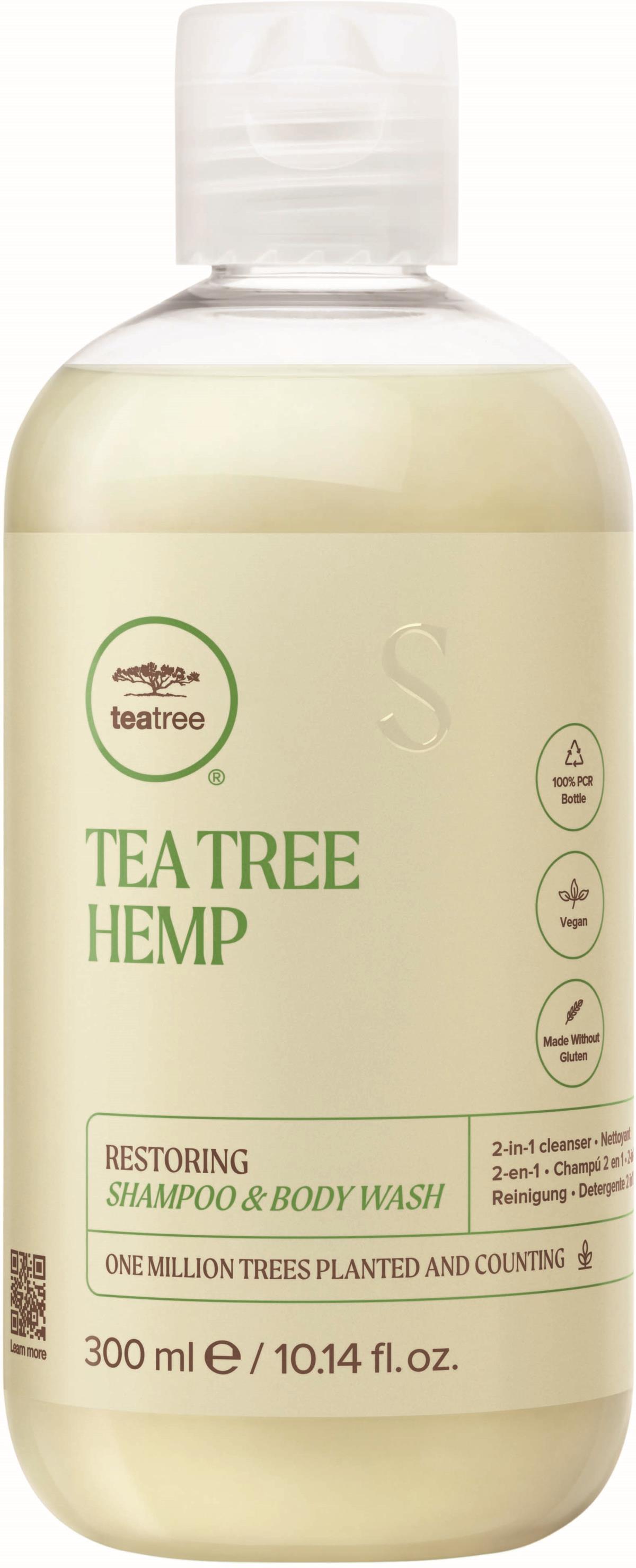 Paul Mitchell Tea Tree Hemp Restoring Shampoo & Body Wash 300 ml