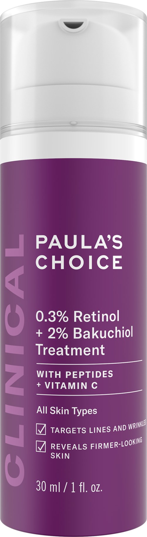 Paula´s Choice Youth Extending 0.3% Retinol + 2% Bakuchiol Treatment 30 ml