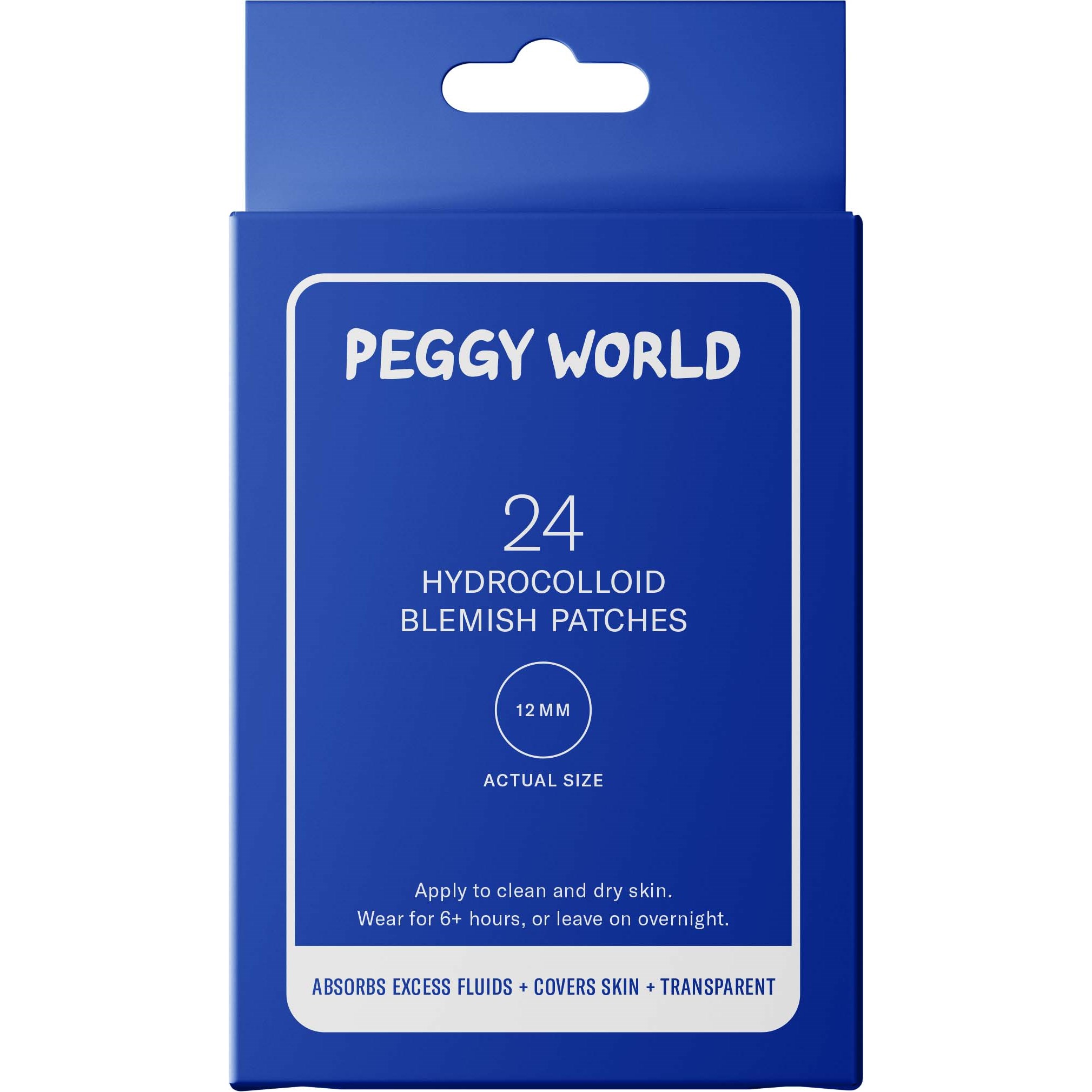 Peggy World Blemish Patches Round Transparent