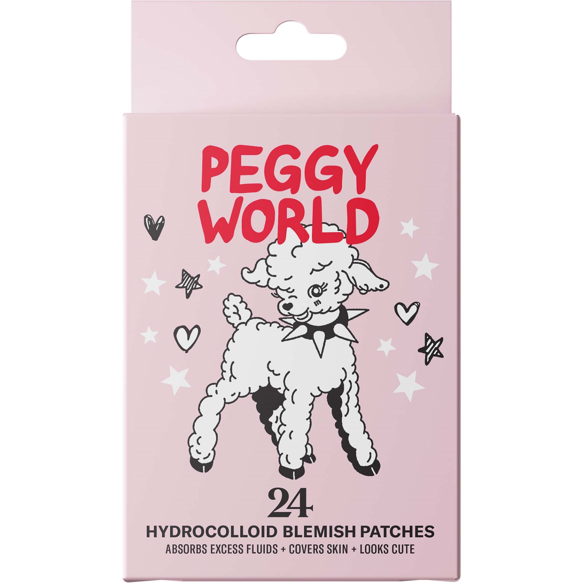 Peggy World Blemish Patches Stars and Hearts Pink