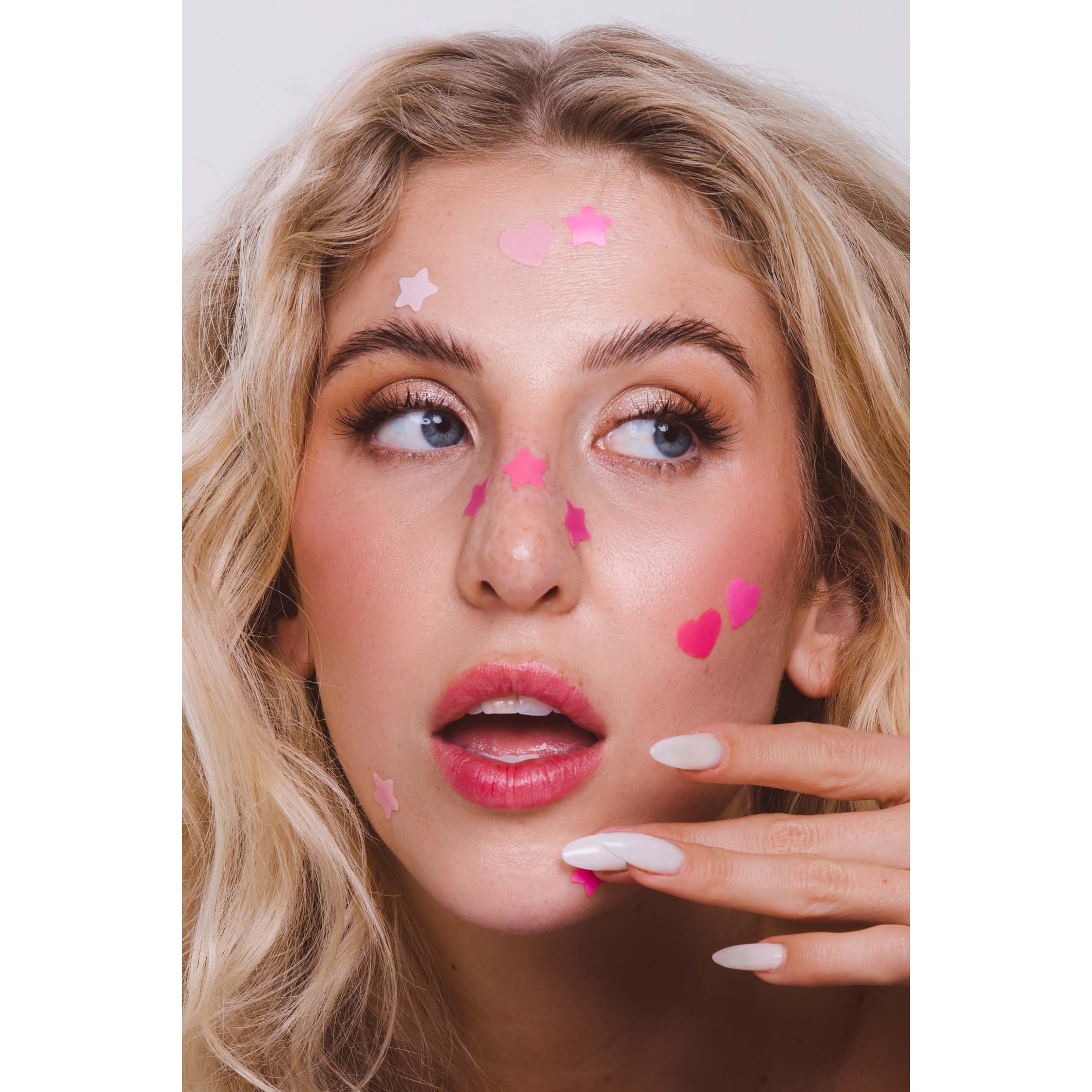 Peggy World Blemish Patches Stars and Hearts Pink (obrázok 5)