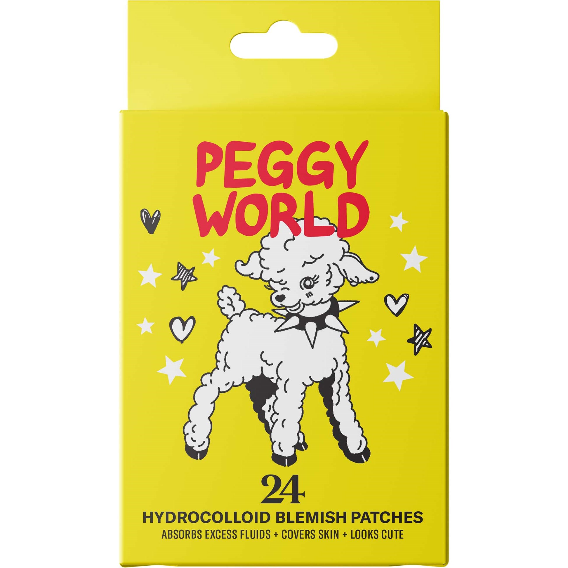 Peggy World Blemish Patches Stars and Hearts Yellow