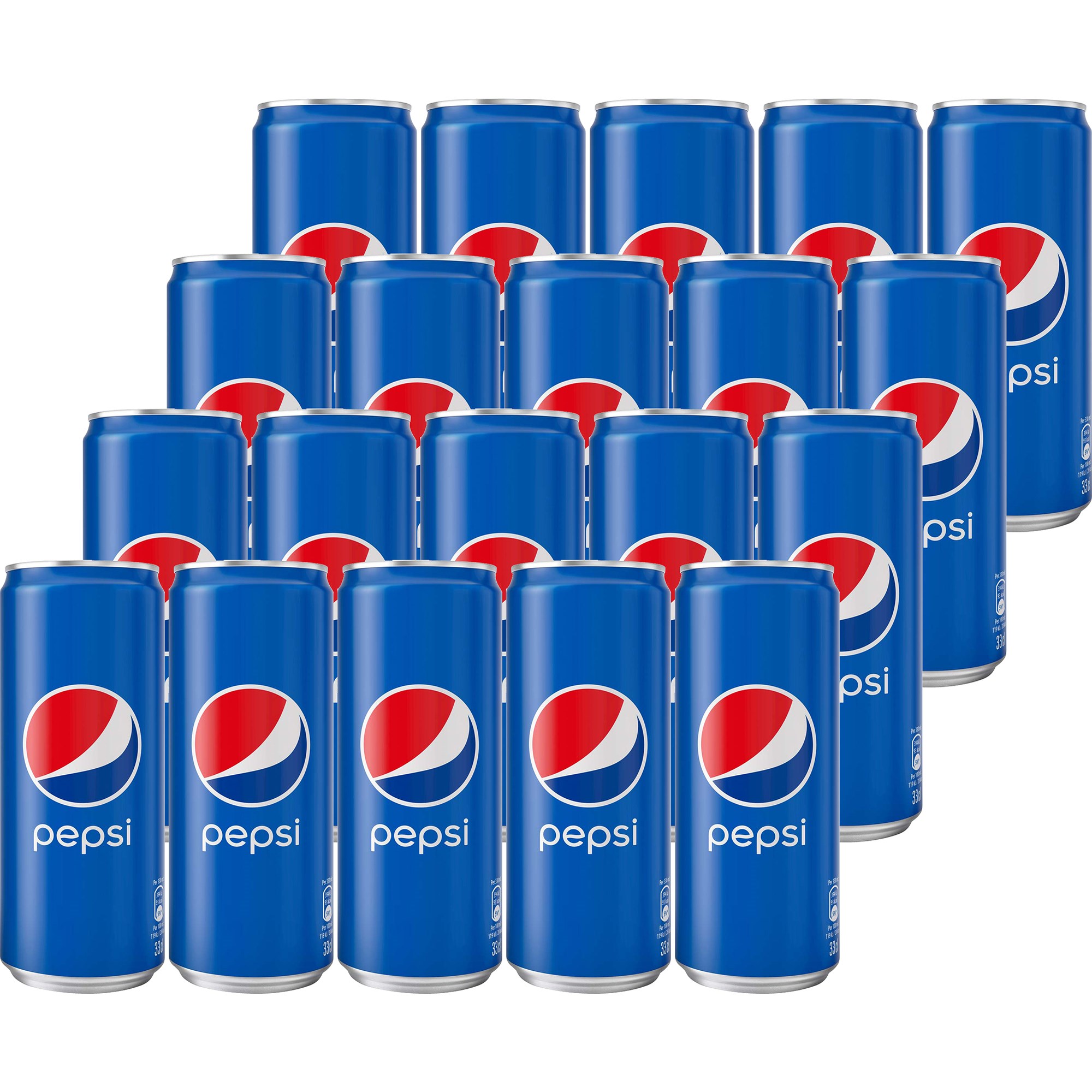 Läs mer om Pepsi Regular 20 x 33cl
