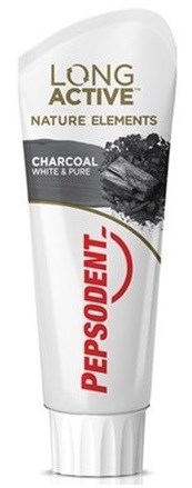 Pepsodent Long Active Nature Elements Charcoal Tandkräm 75 ml