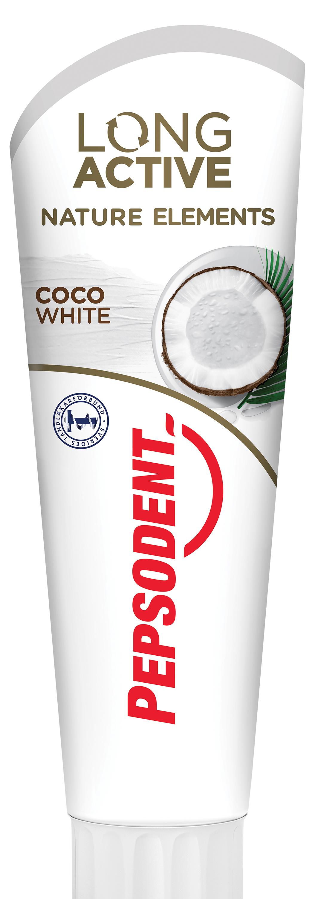 Pepsodent Long Active Nature Elements Coco White toothpaste 75 ml