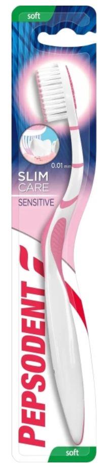 Pepsodent Tandborste Slim Care Sensitive Soft 1 PC