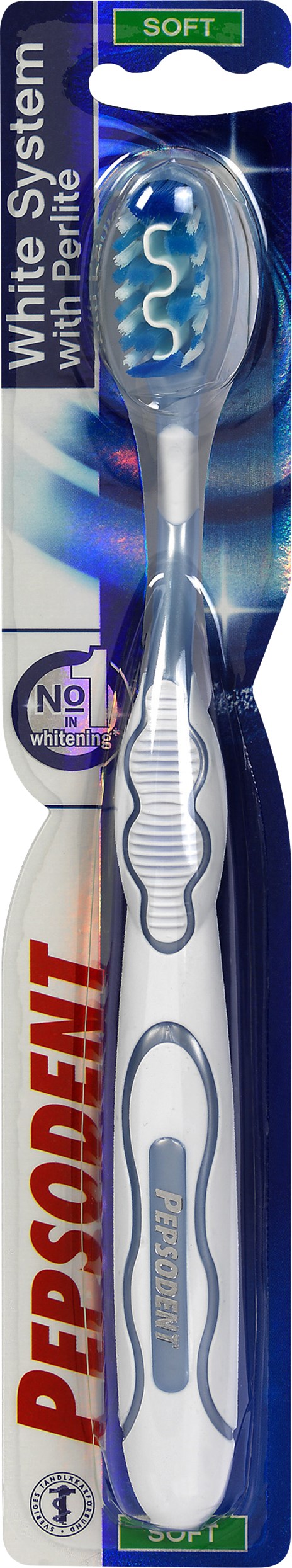 Pepsodent White Systems Tandborste Soft