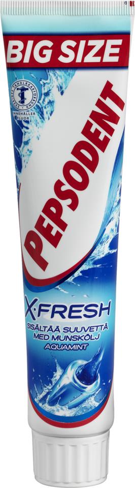 Pepsodent X-fresh Aquamint 125 ml