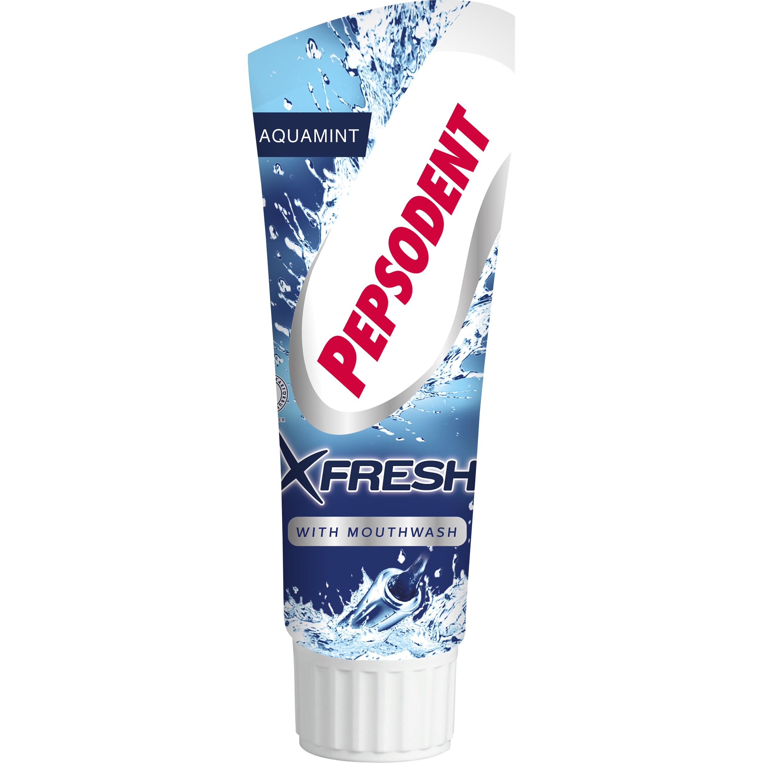 Läs mer om Pepsodent X-Fresh Aquamint 75 ml