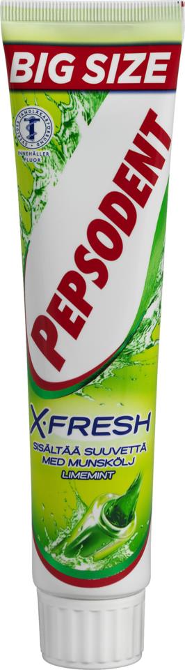 Pepsodent X-fresh Limemint 125 ml