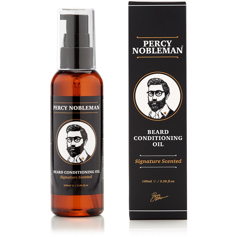 Percy Nobleman Beard Conditioning Oil - Signature Scented 100 ml billede