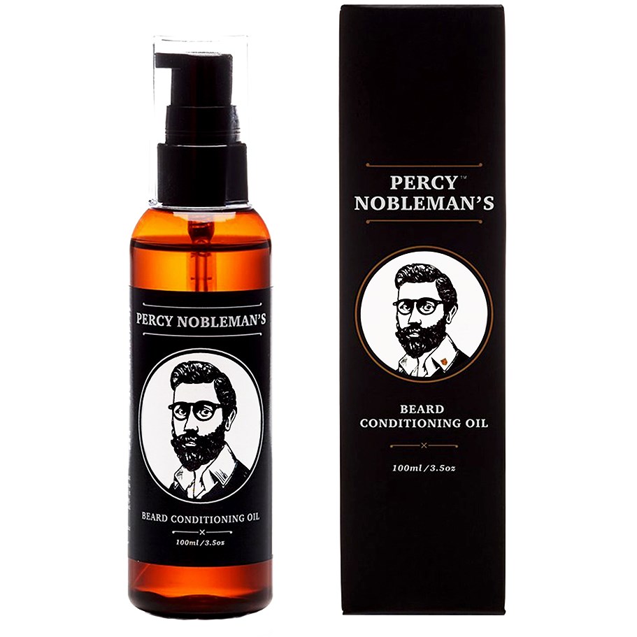 Läs mer om Percy Nobleman Beard Conditioning Oil - Unscented 100 ml