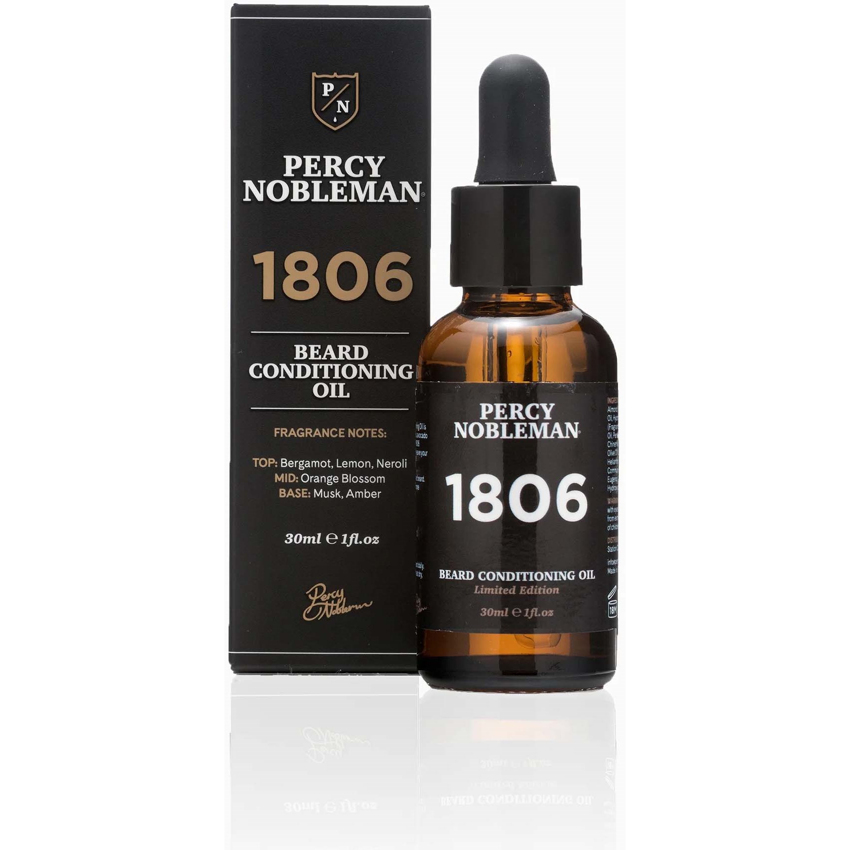 Percy Nobleman Beard Oil 1806 30 ml Percy Nobleman Beard Oil 1806 30 ml