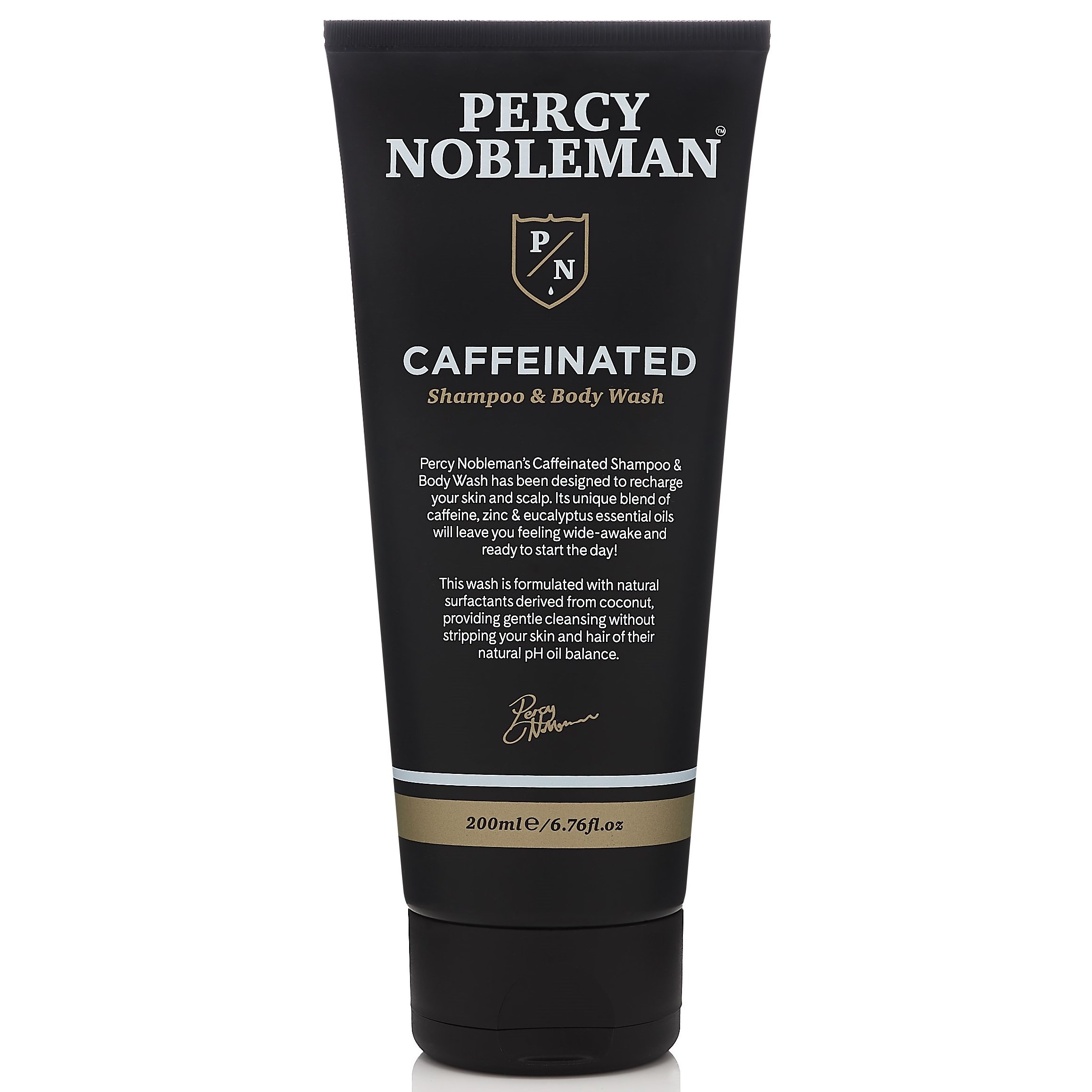 Läs mer om Percy Nobleman Caffeinated Shampoo & Body Wash 200 ml