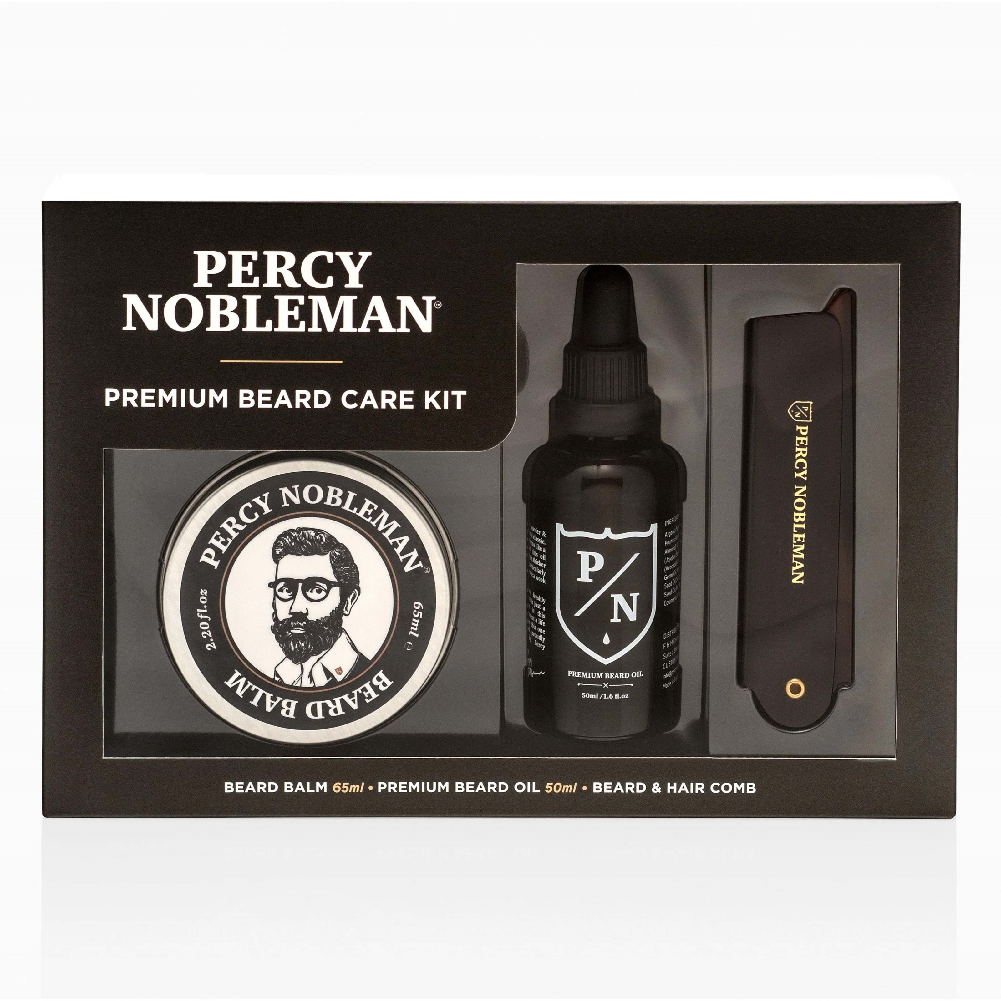 Läs mer om Percy Nobleman Premium Beard Care Kit