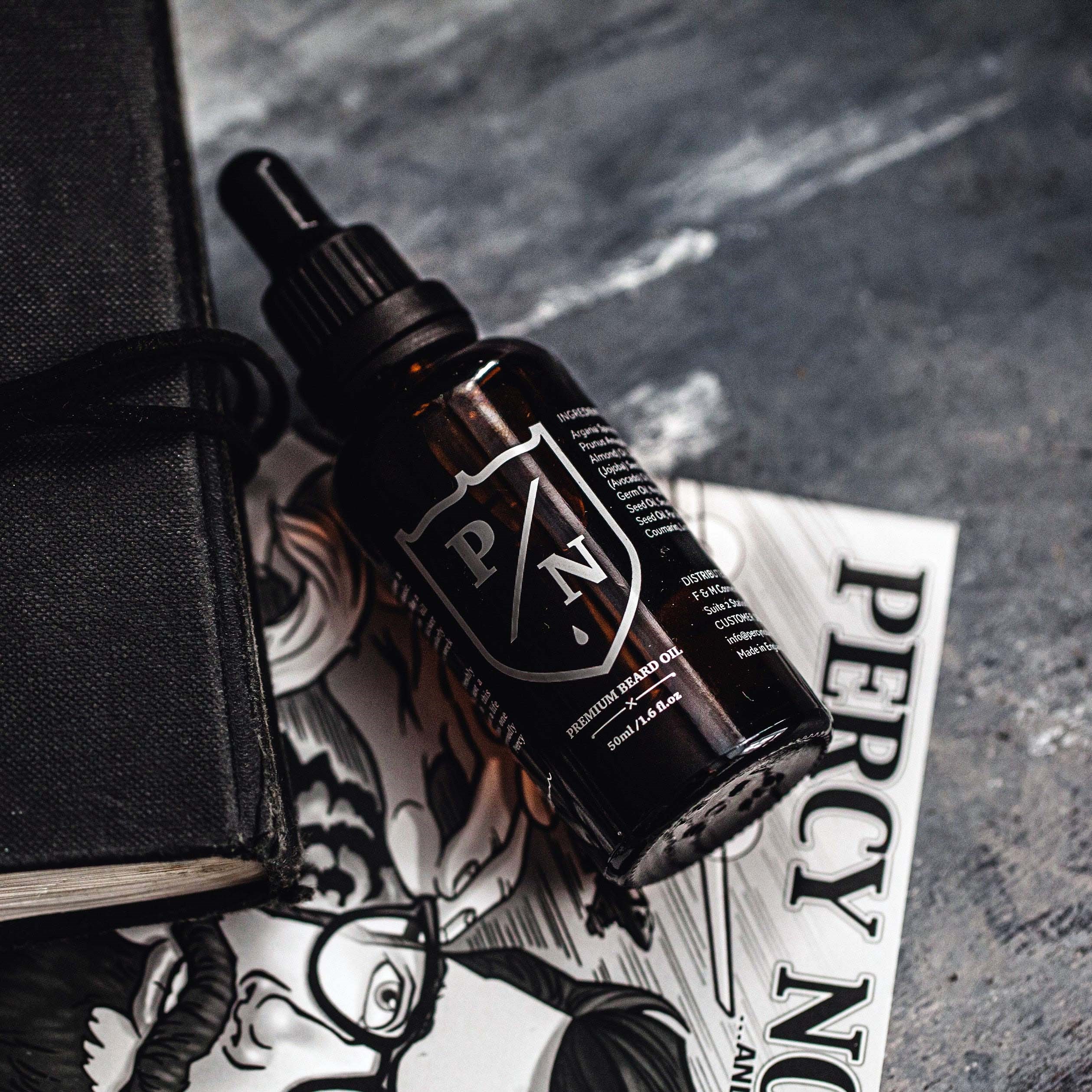 Alternativ bild 1 för Percy Nobleman Premium Beard Oil 50 ml