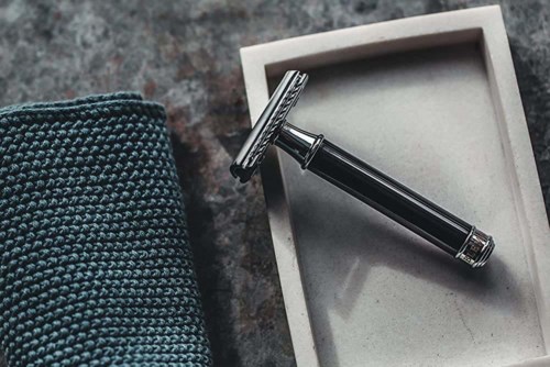 Т-образная бритва Percy Nobleman Safety Razor — фото 4